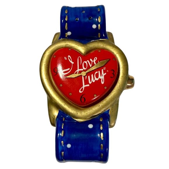 VANDOR Time Piece I Love Lucy Watch Salt and Pepper Shaker Set 14133 Vintage - Picture 1 of 9